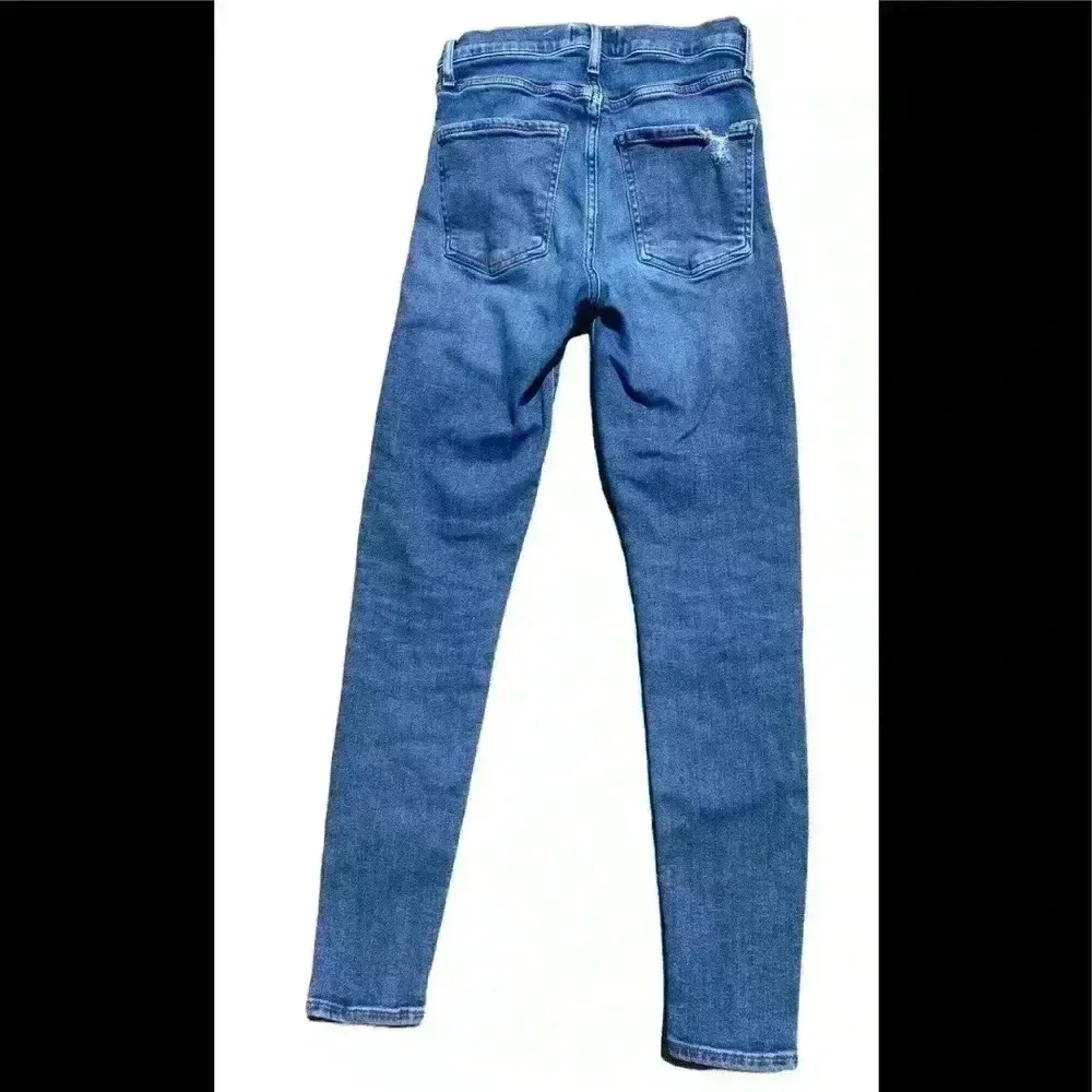 AGOLDE Sophie Mid Rise Ankle Skinny Jeans Sz 25 - Picture 6 of 8